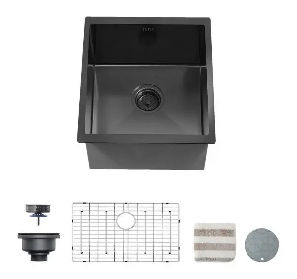 TORVA black sink